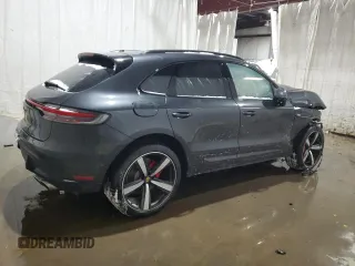 2025 Porsche Macan GTS with VIN WP1AG2A50SLB40376, listed as a Copart auction lot 41575385 with Not Provided miles and Salvage Title. Bid and sale history available at DreamBid. Image 3.