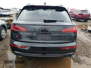 2023 Audi SQ5 Premium Plus with VIN WA1B4AFY4P2041630, listed as a Copart auction lot 46045514 with 6,604 mi miles and Salvage Title. Bid and sale history available at DreamBid. Image 6.