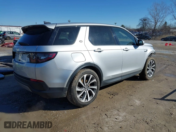 2020 Land Rover Discovery Sport SE with VIN SALCP2FX8LH839952, listed as a IAAI auction lot 41720431 with 66,772 mi miles. Bid and sale history available at carsss.com. Image 4.