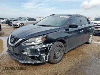 2017 Nissan Sentra SV with VIN 3N1AB7AP6HY246431, listed as a Copart auction lot 58962845 with 140,345 mi miles and Salvage title. Bid and sale history available at DreamBid. Image 1.