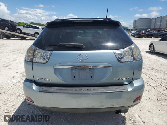 2007 Lexus RX 350 z VIN 2T2HK31U07C008868, wystawiony jako Copart lot #60669485 z przebiegiem 153 186 mil mil oraz Szkoda całkowita • Salvage title. Historia ofert i sprzedaży dostępna na DreamBid. Obrazek 6.