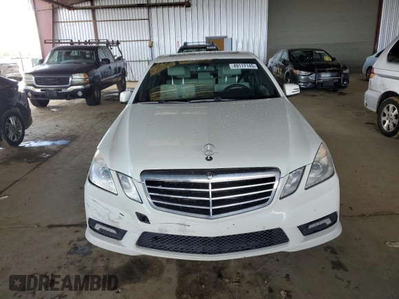 2011 Mercedes-Benz E 350 Luxury with VIN WDDHF2EB4BA498424, listed as a Copart auction lot 49117145 with 219,517 mi miles and Salvage title. Bid and sale history available at DreamBid. Image 5.