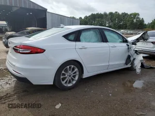 2020 Ford Fusion SE with VIN 3FA6P0H74LR128971, listed as a Copart auction lot 60815995 with Not provided miles and Salvage title. Bid and sale history available at DreamBid. Image 3.