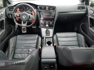 2017 Volkswagen Golf GTI S with VIN 3VW447AU7HM047418, listed as a Copart auction lot 49688035 with 158,034 mi miles and Salvage Title. Bid and sale history available at carsss.com. Image 8.
