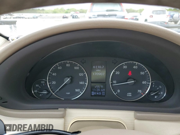 2007 Mercedes-Benz C 280 Luxury с VIN WDBRF54H17A941060, выставлен на аукционе Copart как лот 58136965 с пробегом 170 907 миль миль и Списание • Salvage title. История ставок и продаж доступна на DreamBid. Изображение 9.