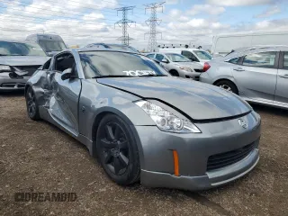 2003 Nissan 350Z Touring z VIN JN1AZ34E23T003943, wystawiony jako Copart lot #55221405 z przebiegiem 198 292 mil mil oraz Szkoda całkowita • Salvage title. Historia ofert i sprzedaży dostępna na DreamBid. Obrazek 4.