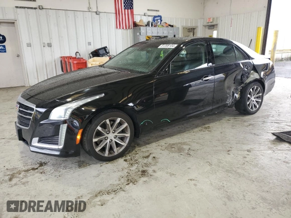 2016 Cadillac CTS Luxury Collection AWD with VIN 1G6AX5SS9G0129203, listed as a Copart auction lot 81398104 with 119,821 mi miles and Salvage Title. Bid and sale history available at DreamBid. Image 1.