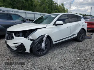 2021 Acura RDX w/A-Spec Package z VIN 5J8TC2H6XML035465, wystawiony jako Copart lot #55128375 z przebiegiem 51 578 mil mil oraz Szkoda całkowita • Salvage title. Historia ofert i sprzedaży dostępna na DreamBid. Obrazek 1.
