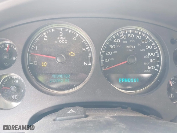 2007 Chevrolet Avalanche LTZ with VIN 3GNFK12347G281010, listed as a IAAI auction lot 42069798 with 203,042 mi miles. Bid and sale history available at carsss.com. Image 7.