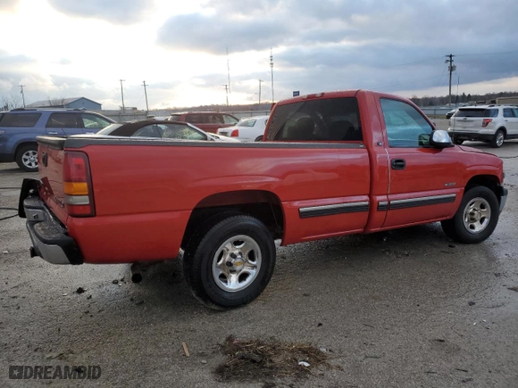 2002 Chevrolet Silverado 1500 LS with VIN 1GCEC14V42Z286295, listed as a Copart auction lot 87206524 with 137,682 mi miles and Non Repairable. Bid and sale history available at carsss.com. Image 3.
