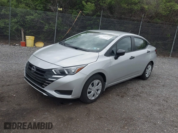 2024 Nissan Versa S with VIN 3N1CN8DV7RL869457, listed as a IAAI auction lot 42029314 with 2,922 mi miles. Bid and sale history available at carsss.com. Image 19.