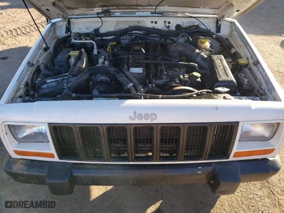 2000 Jeep Cherokee Police with VIN 1J4FF48S6YL177968, listed as a Copart auction lot 80267554 with 0 mi miles and Clean Title. Bid and sale history available at carsss.com. Image 12.