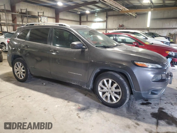 2016 Jeep Cherokee Limited z VIN 1C4PJMDS3GW130943, wystawiony jako Copart lot #46157075 z przebiegiem 152 031 mil mil oraz Szkoda całkowita • Salvage title. Historia ofert i sprzedaży dostępna na DreamBid. Obrazek 4.