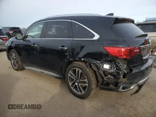 2017 Acura MDX w/Advance Pkg with VIN 5FRYD4H81HB001548, listed as a Copart auction lot 45001065 with 65,888 mi miles and Salvage Title. Bid and sale history available at carsss.com. Image 2.