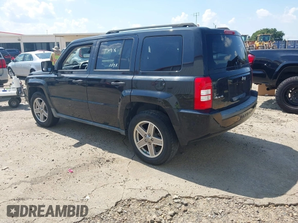 2008 Jeep Patriot Sport with VIN 1J8FF28W58D543970, listed as a IAAI auction lot 42577470 with 135,488 mi miles and . Bid and sale history available at DreamBid. Image 3.