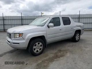 2006 Honda Ridgeline RTL with VIN 2HJYK16566H520340, listed as a Copart auction lot 54568505 with 168,187 mi miles and Salvage Title. Bid and sale history available at carsss.com. Image 1.