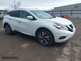 2016 Nissan Murano SL with VIN 5N1AZ2MH3GN139327, listed as a IAAI auction lot 41908885 with 99,508 mi miles. Bid and sale history available at carsss.com. Image 1.