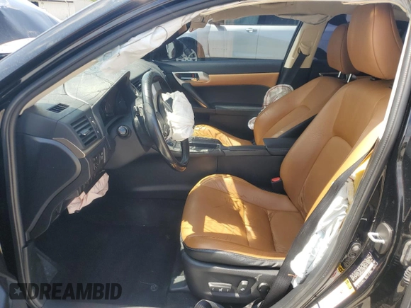 2016 Lexus CT 200h with VIN JTHKD5BH4G2264445, listed as a Copart auction lot 52105855 with 125,995 mi miles and Salvage Title. Bid and sale history available at carsss.com. Image 7.