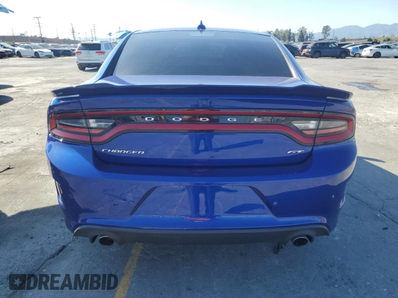2019 Dodge Charger GT with VIN 2C3CDXHG8KH558676, listed as a Copart auction lot 56492665 with 33,728 mi miles and Salvage Title. Bid and sale history available at DreamBid. Image 6.