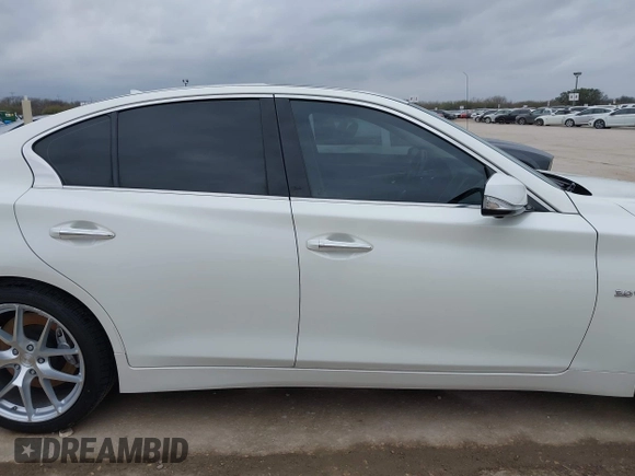 2020 Infiniti Q50 Luxe with VIN JN1EV7AP4LM200455, listed as a IAAI auction lot 41514036 with 76,441 mi miles and . Bid and sale history available at DreamBid. Image 13.
