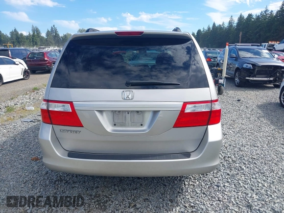2006 Honda Odyssey EX-L z VIN 5FNRL38726B428227, wystawiony jako IAAI lot #42381464 z przebiegiem 156 623 mil mil oraz . Historia ofert i sprzedaży dostępna na DreamBid. Obrazek 17.