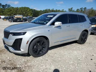 2020 Cadillac XT6 FWD Premium Luxury with VIN 1GYKPERSXLZ218589, listed as a Copart auction lot 46632615 with 57,876 mi miles and Clean Title. Bid and sale history available at carsss.com. Image 1.