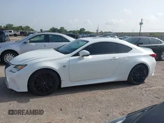 2015 Lexus RC 350 F Sport with VIN JTHHE5BC4F5008864, listed as a IAAI auction lot 42624291 with 103,427 mi miles and . Bid and sale history available at DreamBid. Image 14.