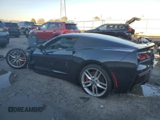 2014 Chevrolet Corvette Z51 2LT z VIN 1G1YJ2D78E5129092, wystawiony jako Copart lot #79669484 z przebiegiem 82 873 mil mil oraz Czysty tytuł • Clean title. Historia ofert i sprzedaży dostępna na DreamBid. Obrazek 2.