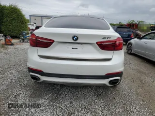 2015 BMW X6 xDrive50i with VIN 5UXKU6C51F0F94180, listed as a Copart auction lot 55306944 with 98,590 mi miles and Salvage Title. Bid and sale history available at carsss.com. Image 6.