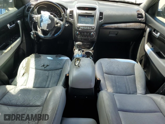 2014 Kia Sorento SX Limited with VIN 5XYKWDA71EG475877, listed as a Copart auction lot 61130985 with 183,941 mi miles and Salvage title. Bid and sale history available at DreamBid. Image 8.
