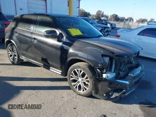 2017 Mitsubishi Outlander Sport ES 2.0 with VIN JA4AP3AU4HZ042174, listed as a IAAI auction lot 41354281 with 58,332 mi miles. Bid and sale history available at carsss.com. Image 1.