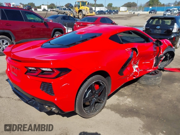 2023 Chevrolet Corvette 2LT with VIN 1G1YB2D46P5115407, listed as a IAAI auction lot 38910179 with 13,364 mi miles and . Bid and sale history available at DreamBid. Image 4.
