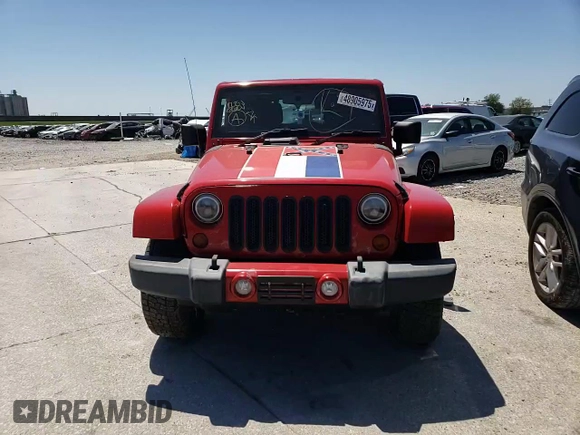 2012 Jeep Wrangler Unlimited Sport RHD with VIN 1C4BJWKGXCL102296, listed as a Copart auction lot 48905975 with Not provided miles and Salvage title. Bid and sale history available at DreamBid. Image 12.