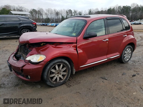 2007 Chrysler PT Cruiser Limited with VIN 3A8FY68877T524512, listed as a Copart auction lot 44302175 with 134,807 mi miles and Clean title. Bid and sale history available at DreamBid. Image 1.