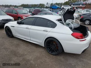 2014 BMW 6 Series 650i with VIN WBA6B2C55ED129596, listed as a IAAI auction lot 41927727 with 999,999 mi miles. Bid and sale history available at carsss.com. Image 3.