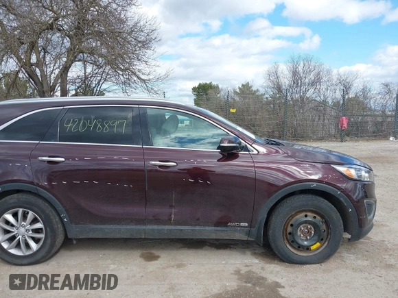 2016 Kia Sorento LX with VIN 5XYPGDA53GG037477, listed as a IAAI auction lot 42048897 with 124,482 mi miles and . Bid and sale history available at DreamBid. Image 19.