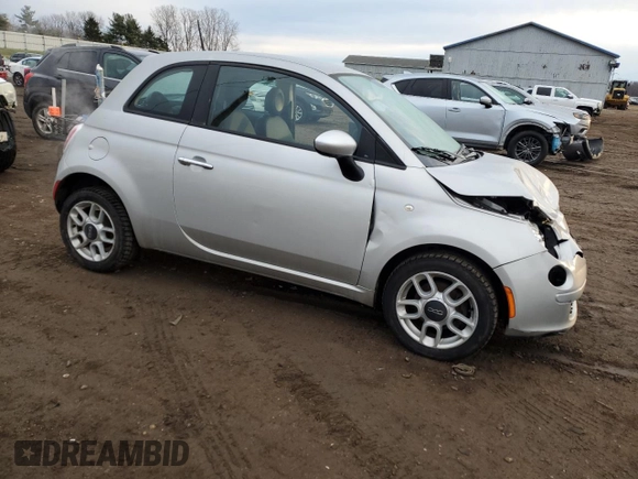 2013 FIAT 500 Pop with VIN 3C3CFFAR7DT548618, listed as a Copart auction lot 84026454 with 191,029 mi miles and Clean title. Bid and sale history available at DreamBid. Image 4.