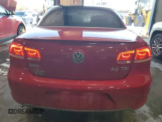 2013 Volkswagen Eos Komfort with VIN WVWBW8AHXDV002194, listed as a Copart auction lot 41604255 with 84,956 mi miles and Salvage Title. Bid and sale history available at DreamBid. Image 6.