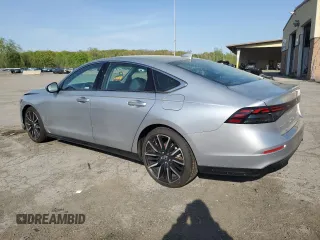 2024 Honda Accord Touring с VIN 1HGCY2F82RA063138, выставлен на аукционе Copart как лот 55148295 с пробегом 7 613 миль миль и Списание • Salvage title. История ставок и продаж доступна на DreamBid. Изображение 2.