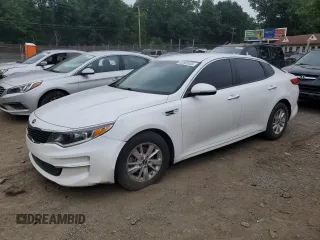 2017 Kia Optima LX with VIN KNAGT4L31H5159091, listed as a Copart auction lot 62685535 with 68,654 mi miles and Salvage title. Bid and sale history available at DreamBid. Image 1.