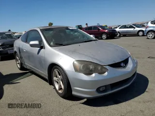 2002 Acura RSX Manual with VIN JH4DC53892C014860, listed as a Copart auction lot 69463504 with 0 mi miles and Salvage Title. Bid and sale history available at carsss.com. Image 4.