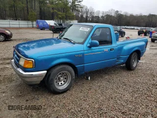 1993 Ford Ranger Splash with VIN 1FTCR10A8PPB07154, listed as a Copart auction lot 44453725 with 29,419 mi miles and Salvage Title. Bid and sale history available at carsss.com. Image 1.