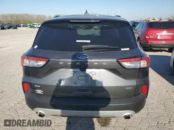 2020 Ford Escape SE Sport Hybrid with VIN 1FMCU0BZ1LUC14713, listed as a Copart auction lot 48521824 with 49,549 mi miles and Salvage Title. Bid and sale history available at carsss.com. Image 6.