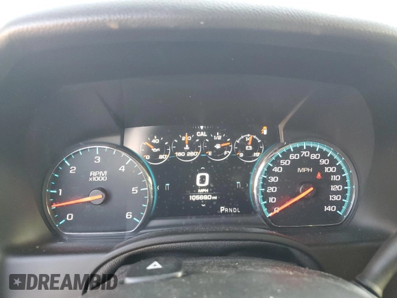2019 GMC Yukon XL Denali with VIN 1GKS2HKJ9KR264134, listed as a Copart auction lot 43138545 with 105,690 mi miles and Salvage Title. Bid and sale history available at DreamBid. Image 9.