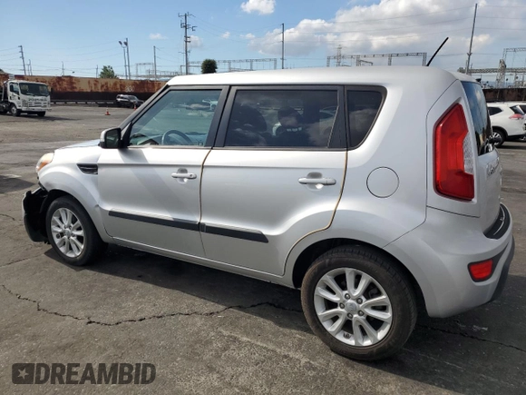 2012 Kia Soul + with VIN KNDJT2A6XC7400914, listed as a Copart auction lot 42729445 with 37,815 mi miles and Salvage Title. Bid and sale history available at carsss.com. Image 2.