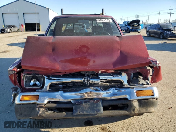 1994 Toyota 2WD Pickups DX with VIN JT4RN93P9R5096281, listed as a Copart auction lot 42052605 with 147,555 mi miles and Salvage Title. Bid and sale history available at carsss.com. Image 5.