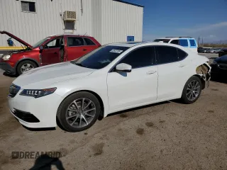 2015 Acura TLX Advance with VIN 19UUB2F74FA022051, listed as a Copart auction lot 63932285 with 58,326 mi miles and Salvage title. Bid and sale history available at DreamBid. Image 1.