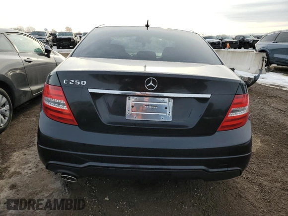 2014 Mercedes-Benz C 250 Sport with VIN WDDGF4HB0EG243970, listed as a Copart auction lot 46262115 with 103,734 mi miles and Salvage title. Bid and sale history available at DreamBid. Image 6.