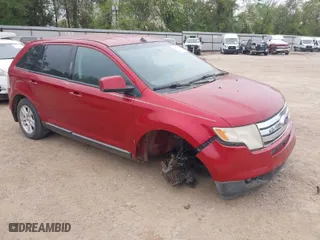 2007 Ford Edge SEL with VIN 2FMDK38CX7BA35354, listed as a IAAI auction lot 41896699 with 189,340 mi miles. Bid and sale history available at carsss.com. Image 1.