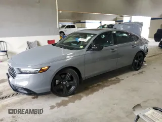 2023 Honda Accord Sport-L with VIN 1HGCY2F73PA064237, listed as a Copart auction lot 59996045 with 41,263 mi miles and Salvage title. Bid and sale history available at DreamBid. Image 1.
